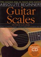 Absolute Beginners Guitar Scales Book & Cd Sheet Music Songbook