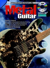 Progressive Metal Guitar Book & Cd Sheet Music Songbook