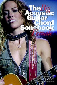 Big Acoustic Guitar Chord Songbook Female Sheet Music Songbook