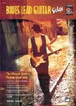 Blues Lead Guitar Solos Riker Book & Cd Sheet Music Songbook