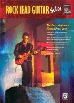 Rock Lead Guitar Solos Riley Book & Cd Sheet Music Songbook