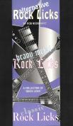 Alternative Rock Licks Nockowitz Guitar Sheet Music Songbook