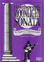 Beethoven Moonlight Sonata Classic/fingerstyle Tab Sheet Music Songbook