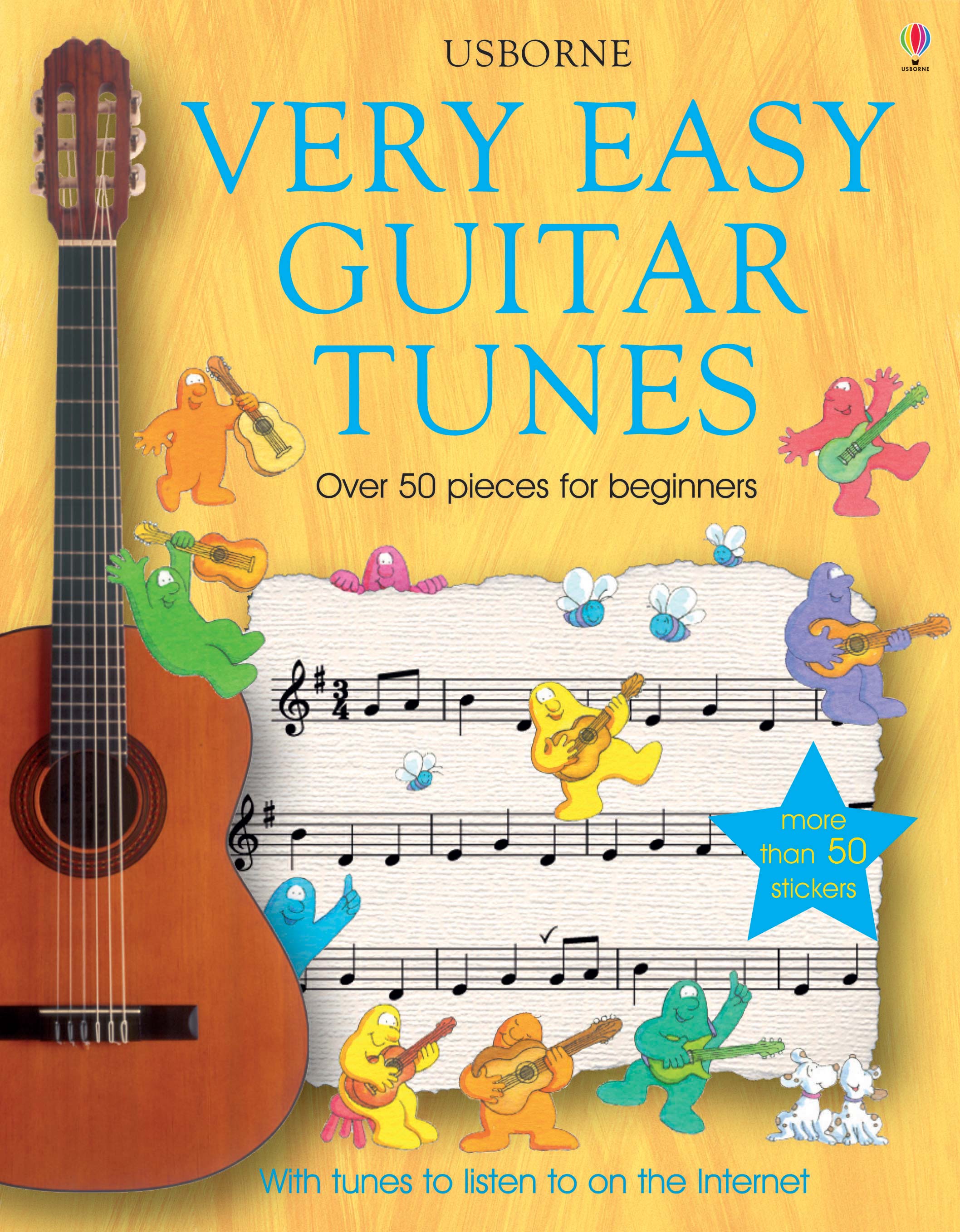 Usborne Very Easy Guitar Tunes Marks Sheet Music Songbook