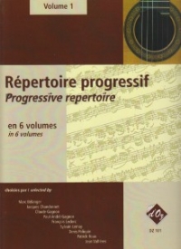 Repertoire Progressif Vol 1 Guitar Sheet Music Songbook