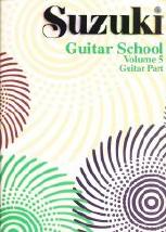 Suzuki Guitar School Vol 5 Guitar Part Sheet Music Songbook
