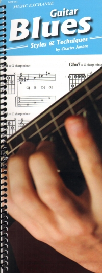 Guitar Blues Styles & Techniques Spiral Amore Sheet Music Songbook