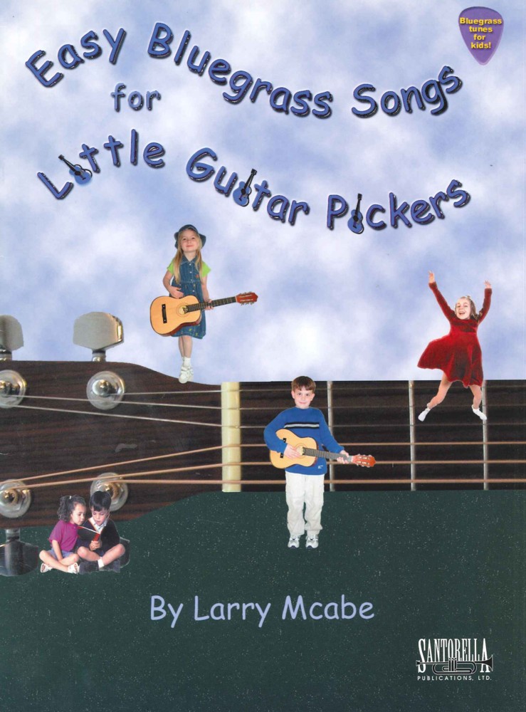Easy Bluegrass Songs For Little Guitar Pickers Sheet Music Songbook