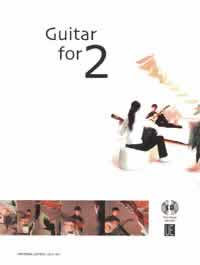 Guitar For 2 Vol 1 Book & Cd Guitar Duet Graf Sheet Music Songbook