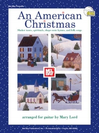 American Christmas Book/cd Mel Bay Sheet Music Songbook