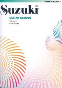 Suzuki Guitar School Vol 4 Guitar Part Sheet Music Songbook