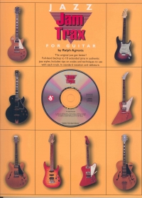 Jam Trax Jazz Guitar Book & Cd Tab Sheet Music Songbook