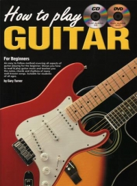 How To Play Guitar For Beginners Book/cd/dvd Sheet Music Songbook