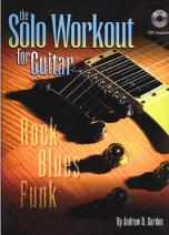 Latin Solo Workout For Guitar Gordon Book & Cd Sheet Music Songbook