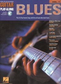 Guitar Play Along 07 Blues Book & Audio Sheet Music Songbook