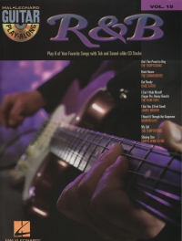 Guitar Play Along 15 R&b Guitar Book & Cd Sheet Music Songbook