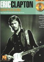 Guitar Play Along 24 Eric Clapton Book & Cd Sheet Music Songbook