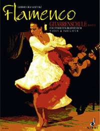 Flamenco Guitar Method Vol 2 Book/dvd German Text Sheet Music Songbook