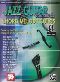 Jazz Guitar Standards Chord Melody Solos + Online Sheet Music Songbook