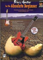 Blues Guitar For The Absolute Beginner Hinman + Cd Sheet Music Songbook