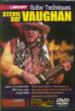 Stevie Ray Vaughan Guitar Techniques Lick Lib Dvd Sheet Music Songbook