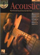 Guitar Play Along 02 Acoustic Book & Cd Sheet Music Songbook
