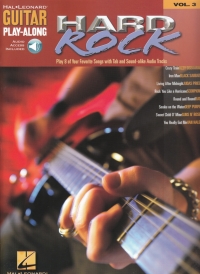Guitar Play Along 03 Hard Rock Book & Audio Sheet Music Songbook