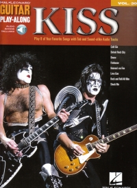 Guitar Play Along 30 Kiss Book & Audio Sheet Music Songbook