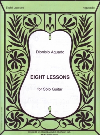 Aguado Lessons (8) Guitar Sheet Music Songbook