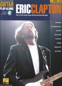 Guitar Play Along 41 Eric Clapton Book & Audio Sheet Music Songbook