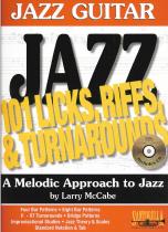 Jazz Guitar 101 Licks Riffs & Turnarounds Bk & Cd Sheet Music Songbook