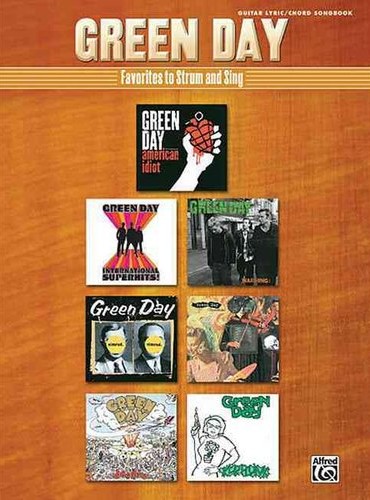 Green Day Favourites To Strum & Sing Easy Gtrtab Sheet Music Songbook