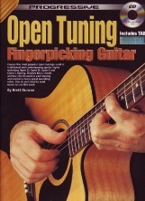 Progressive Open Tuning Fingerpicking Guitar + Cd Sheet Music Songbook