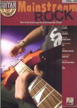 Guitar Play Along 46 Mainstream Rock Book & Cd Sheet Music Songbook