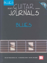 Guitar Journals Blues Book & Cd Sheet Music Songbook