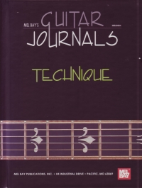 Guitar Journals Technique Mel Bay Sheet Music Songbook