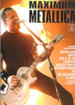 Metallica Maximum Metallica Guitar Tab Sheet Music Songbook