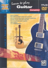 Max Guitar Complete Book & Dvd Sheet Music Songbook