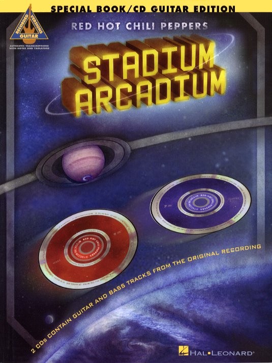 Red Hot Chili Peppers Stadium Arcadium Bk & 2 Cds Sheet Music Songbook