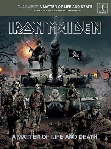 Iron Maiden Matter Of Life & Death Guitar Tab Sheet Music Songbook