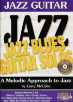 Jazz Blues Guitar Solos Mccabe Book & Cd Sheet Music Songbook
