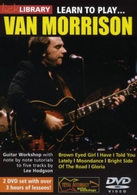 Van Morrison Learn To Play Lick Library Dvd Sheet Music Songbook