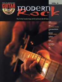 Guitar Play Along 05 Modern Rock Book & Cd Sheet Music Songbook