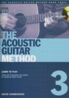 Acoustic Guitar Method Book 3 Hamburger Bk & Cd Sheet Music Songbook