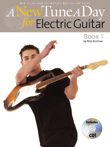 New Tune A Day Electric Guitar Book 1 + Cd Sheet Music Songbook