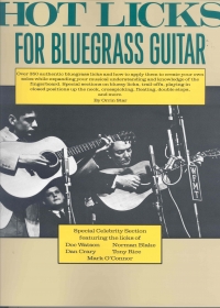 Hot Licks Bluegrass Guitar Star Sheet Music Songbook