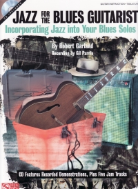 Jazz For The Blues Guitarist Garland Book & Cd Sheet Music Songbook