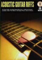 Acoustic Guitar Riffs Book/cd Sheet Music Songbook