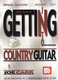 Getting Into Country Guitar Book & Cd Carr Sheet Music Songbook