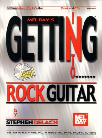 Getting Into Rock Guitar Delach Book & Cd Sheet Music Songbook